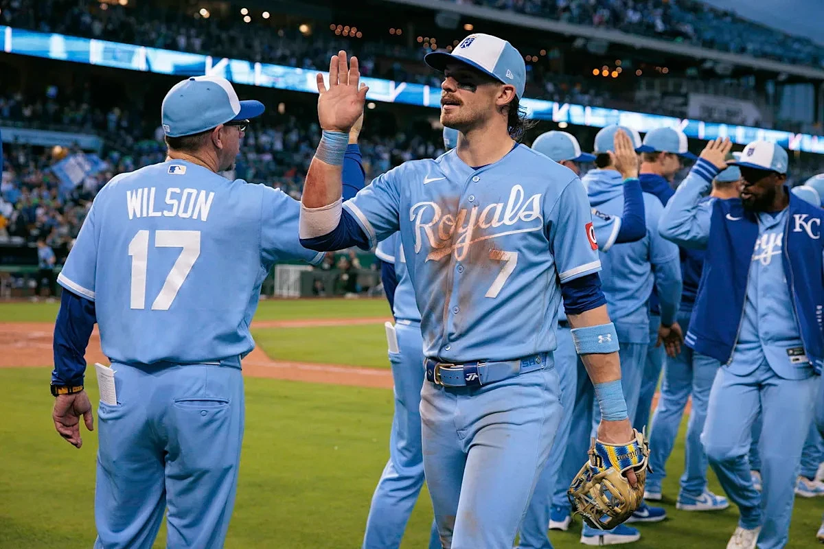 Kansas City Royals' Bobby Witt Jr. Wins AL Player of the Week