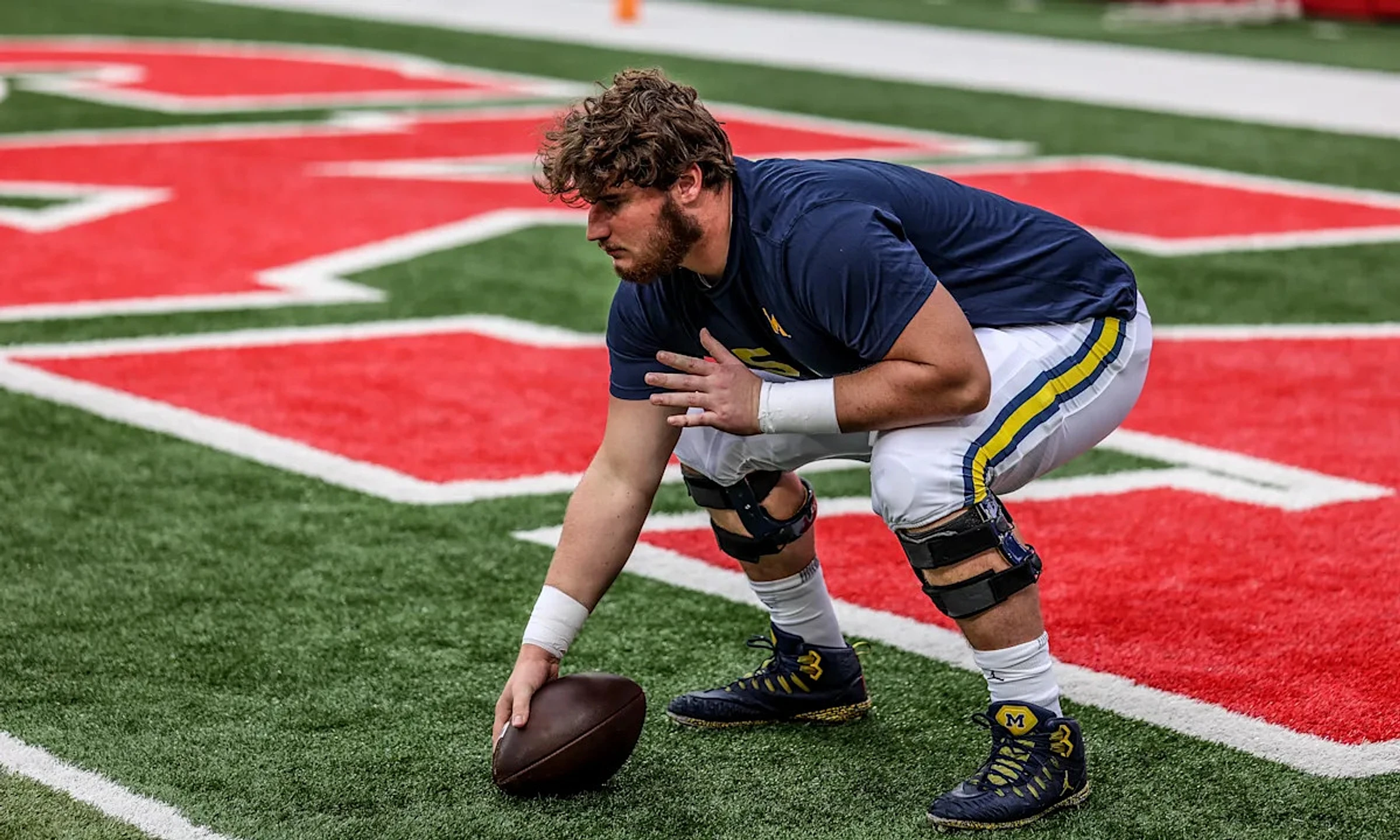 Michigan center Greg Crippen signs with Steelers