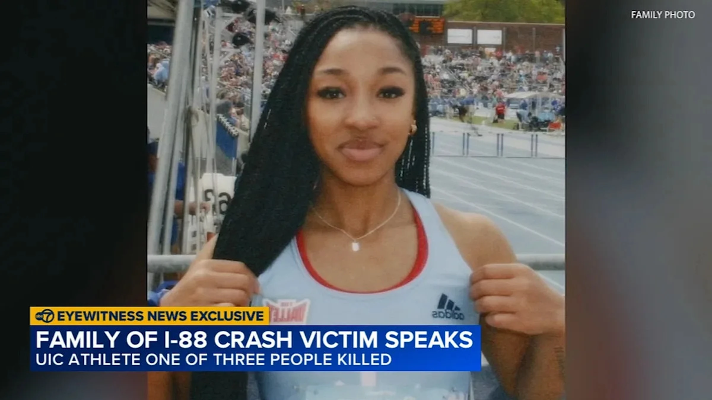 UIC sprinter killed in wrong-way crash on way to Mother's Day visit: 'The finish line came too soon'