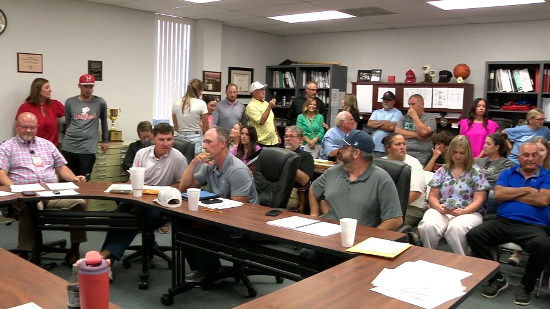 Holliday ISD hears support for softball coach