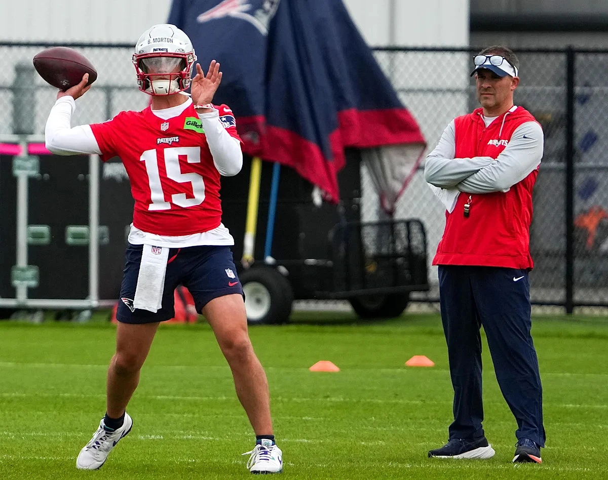 Healthy Behren Morton making most of early opportunity with Patriots