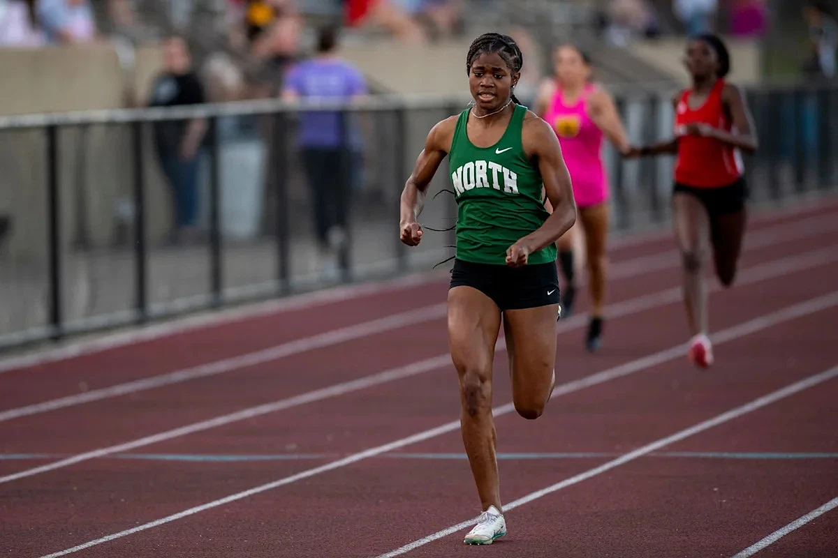 North's track stars De’Amontey and De’Janay Layne are about the work