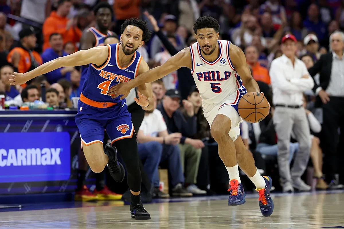 Quentin Grimes talks season, free agency after Sixers fall in Round 2