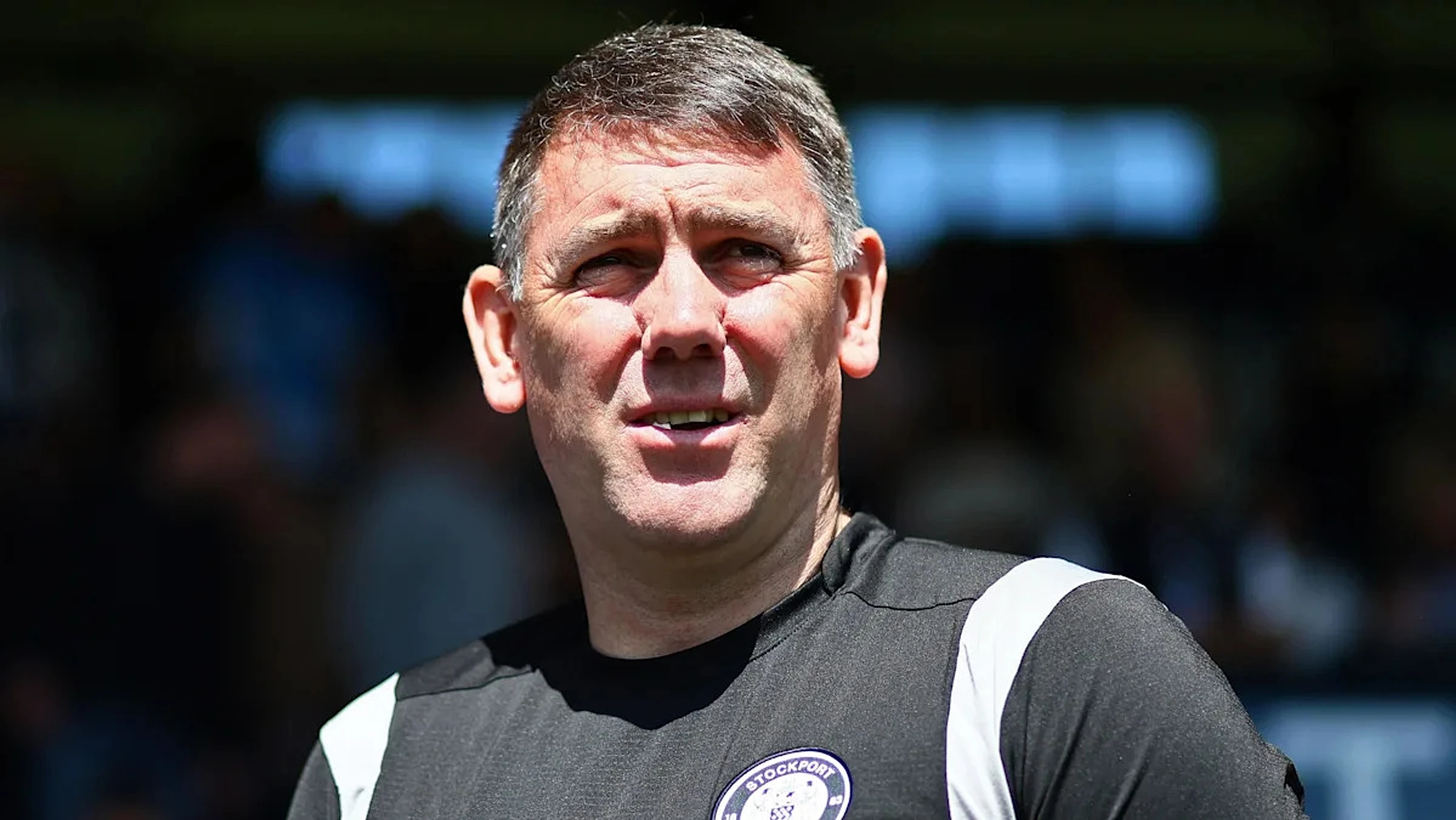 Stockport's Challinor refuses to dream of Wembley