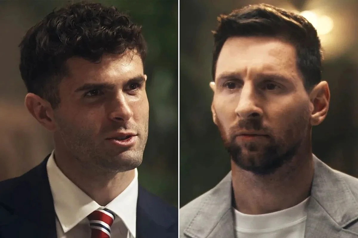 USMNT's Christian Pulisic and His Teammates Square Off Against Lionel Messi and More World Cup Legends in a New Ad
