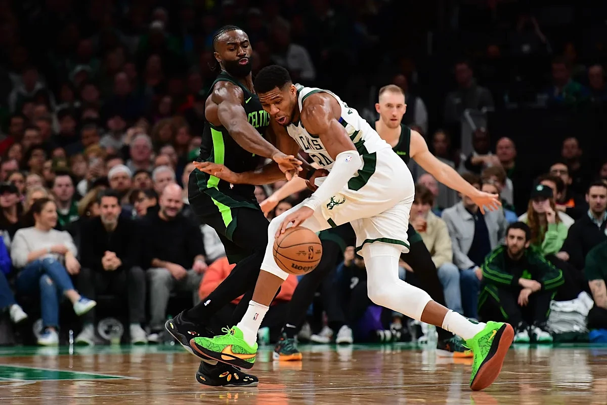 How are the Bucks looking at a potential trade for Boston Celtics star Jaylen Brown?