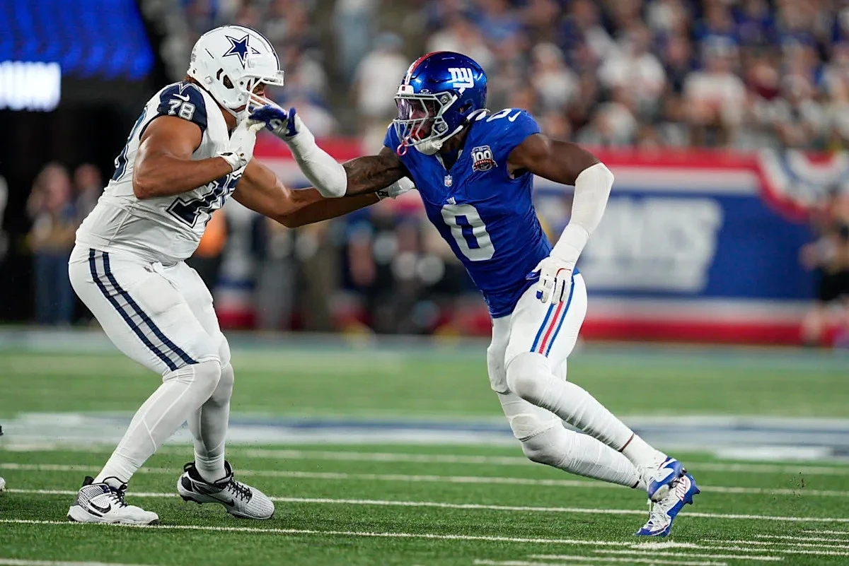 Brian Burns wants New York Giants to 'redeem' themselves in Week 1 vs. Cowboys
