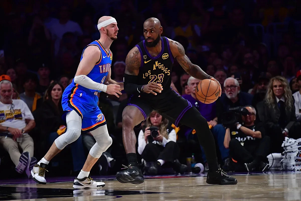 OKC Thunder react to facing LeBron James in NBA playoff series