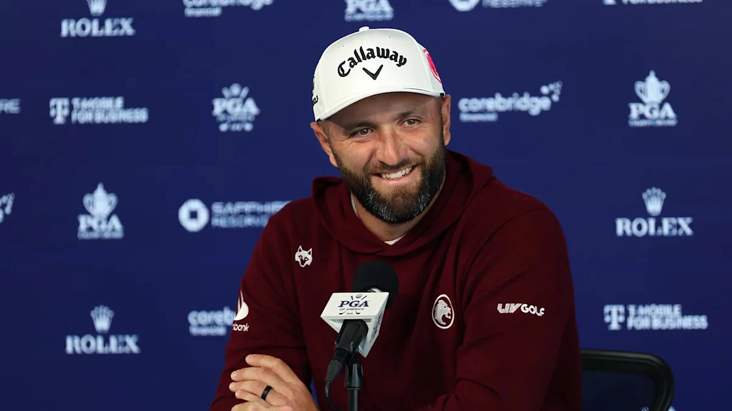 2026 PGA: Jon Rahm says he doesn't regret LIV move, tries to not focus on future