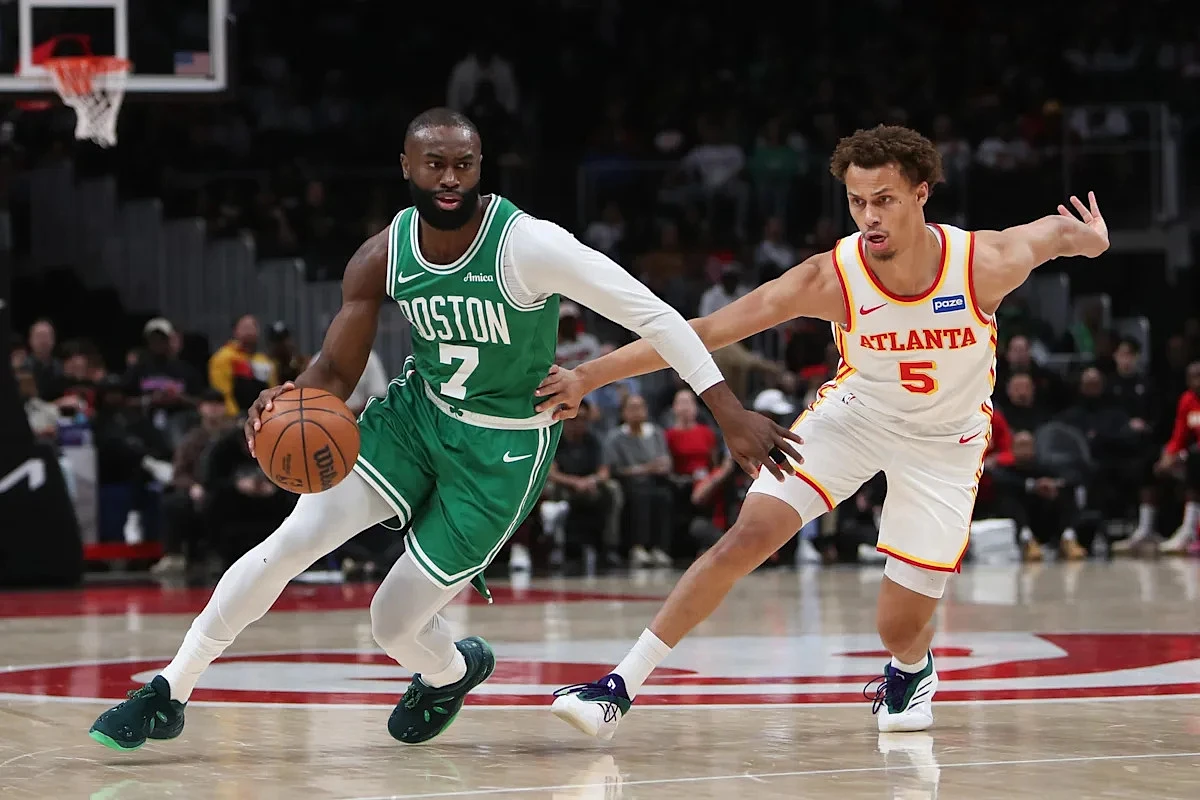 Did the Atlanta Hawks have interest in Boston Celtics star Jaylen Brown as a trade target?