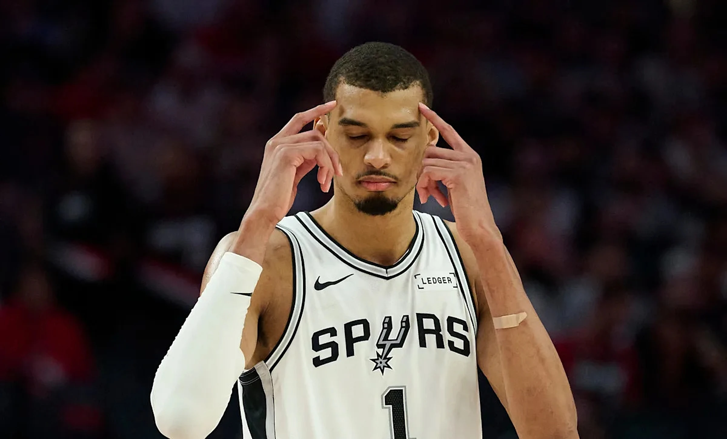 Why didn't Victor Wembanyama get suspended for Game 5 over violent elbow?