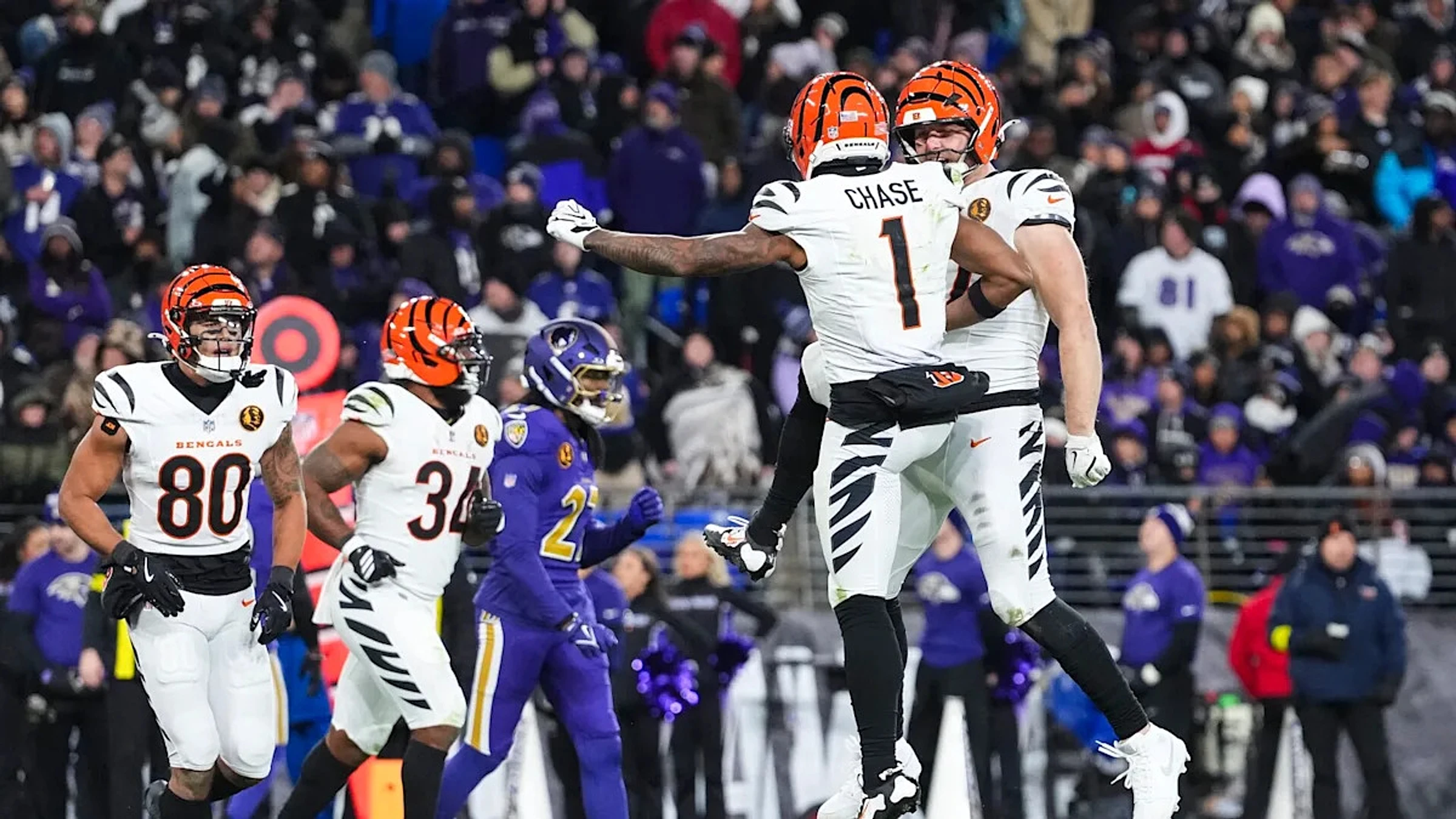 Bengals waiting to learn if they'll play a primetime game in Baltimore for fifth straight season