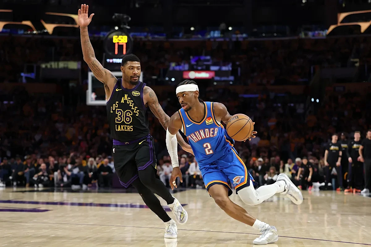 Sha Gilgeous-Alexander let OKC Thunder teammates shine, then he closed out Lakers