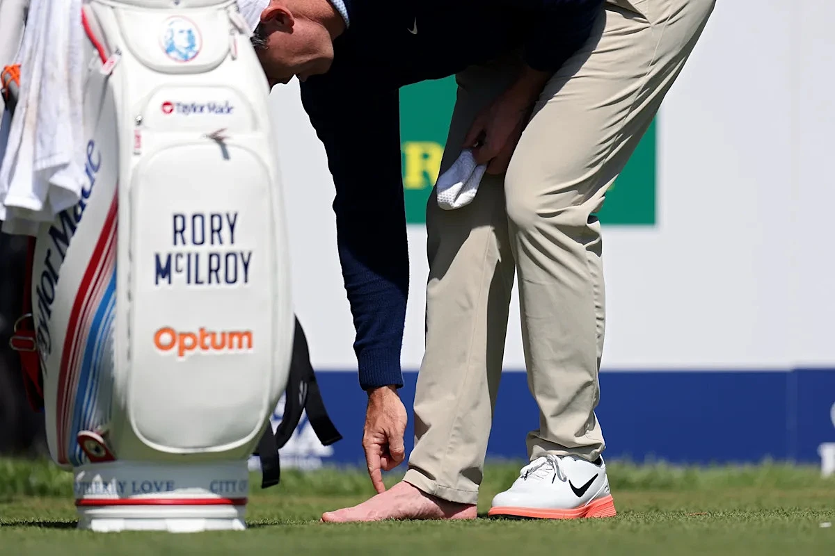 Rory McIlroy ends PGA Championship practice round early due to toe blister