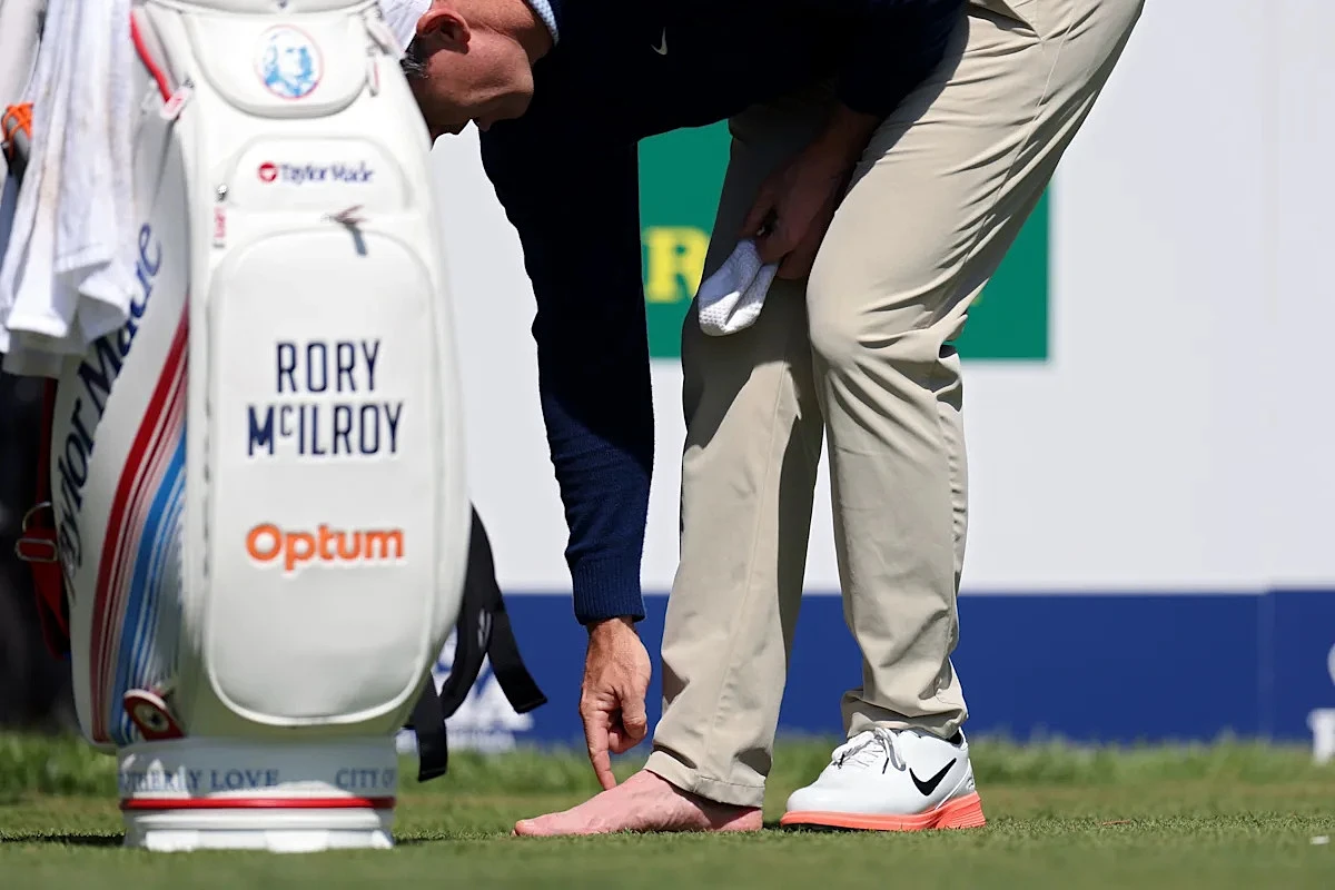 Rory McIlroy's Lingering Foot Blister Has Entered the PGA Championship Chat