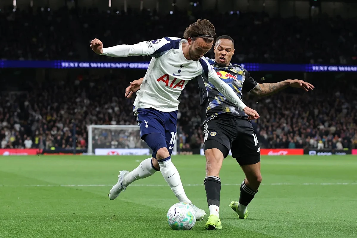 James Maddison says Felix Nmecha never touched the ball in controversial penalty decision vs. Leeds