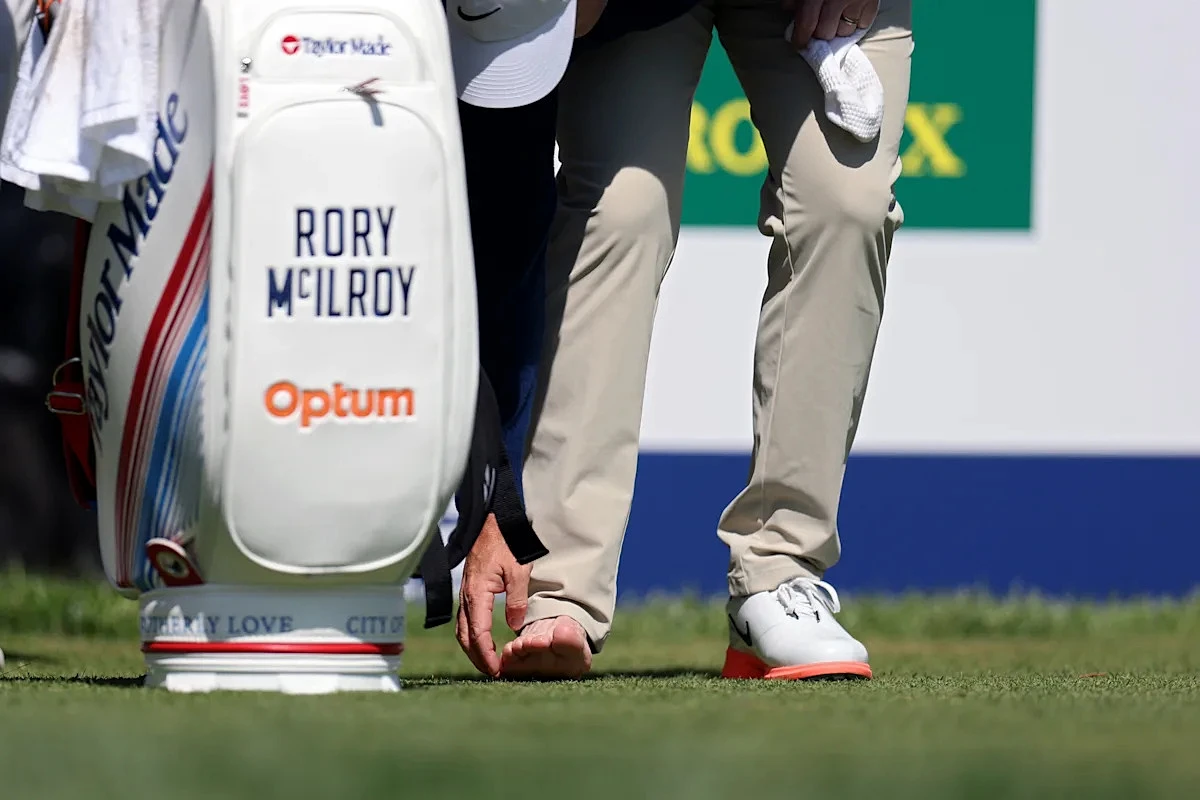 PGA Championship: Rory McIlroy halts practice round after three holes due to toe blister