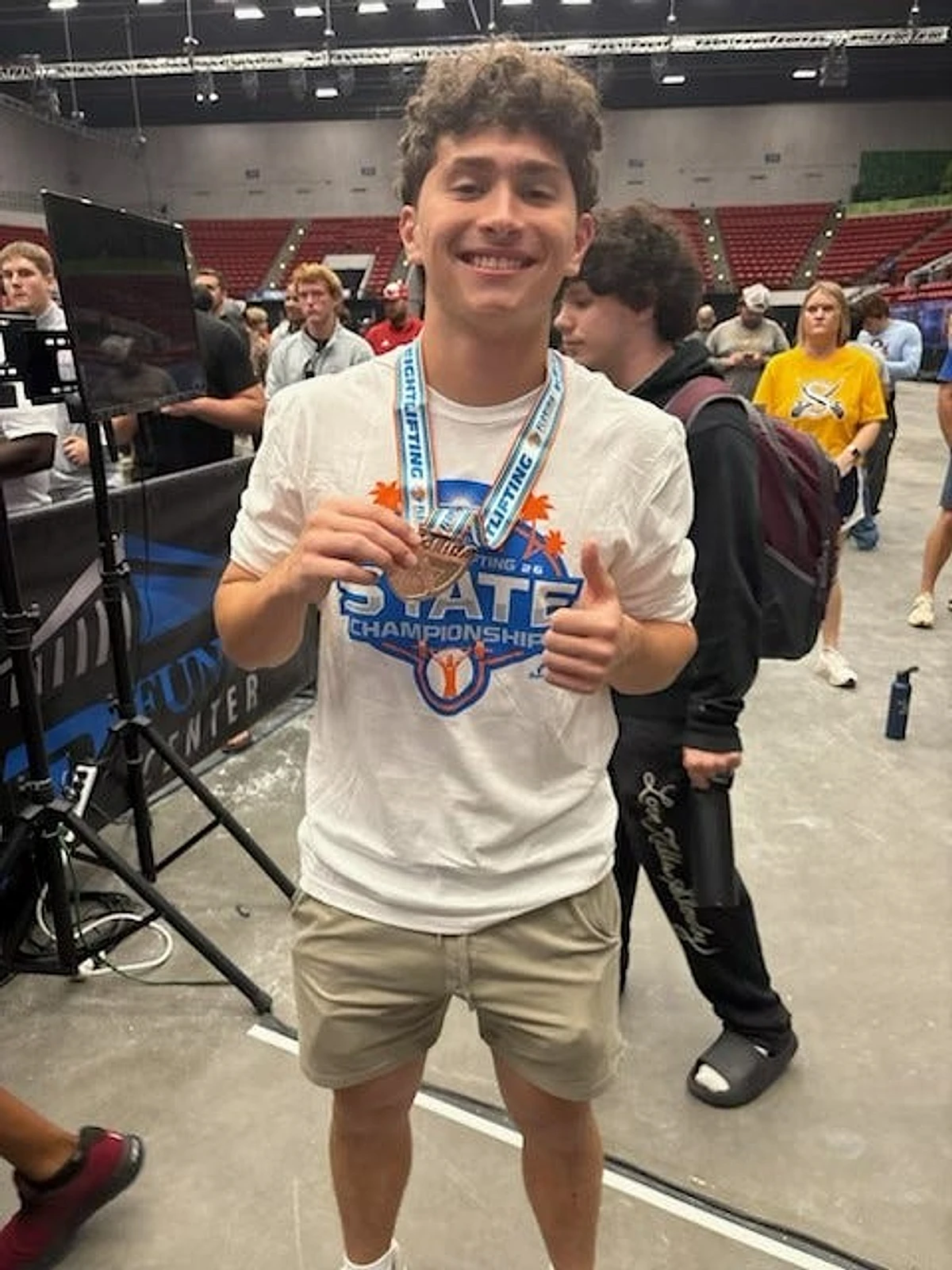 Ridgeview weightlifting places 3 in state, Micah Davis finishes 3rd