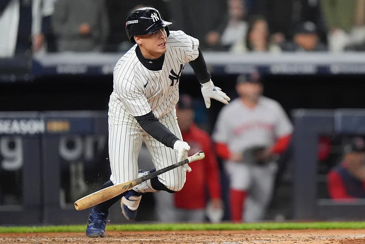 Volpe brought back by Yankees after Caballero goes on injured list with broken finger