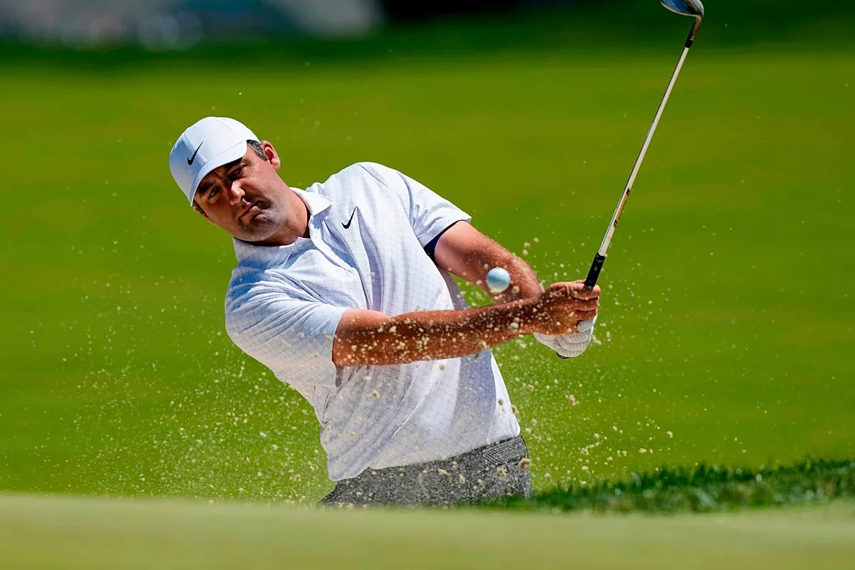 Scottie Scheffler is looking to end a streak of runner-up finishes with PGA Championship repeat