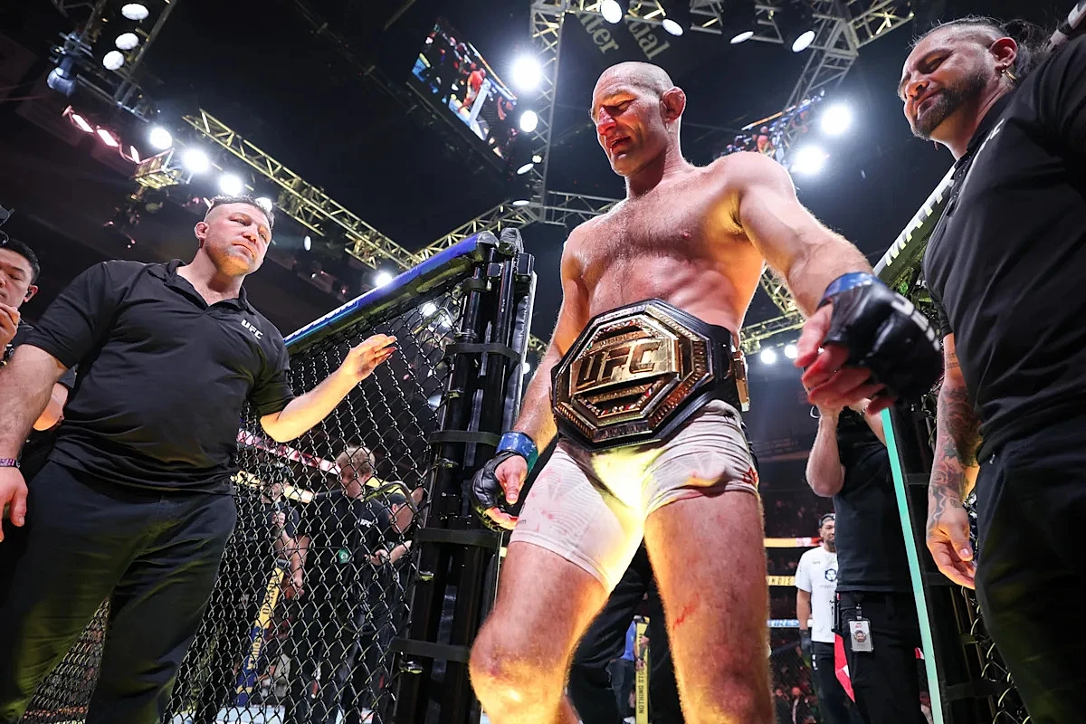 VIDEO: Sean Strickland returns to Xtreme Couture after reclaiming middleweight title