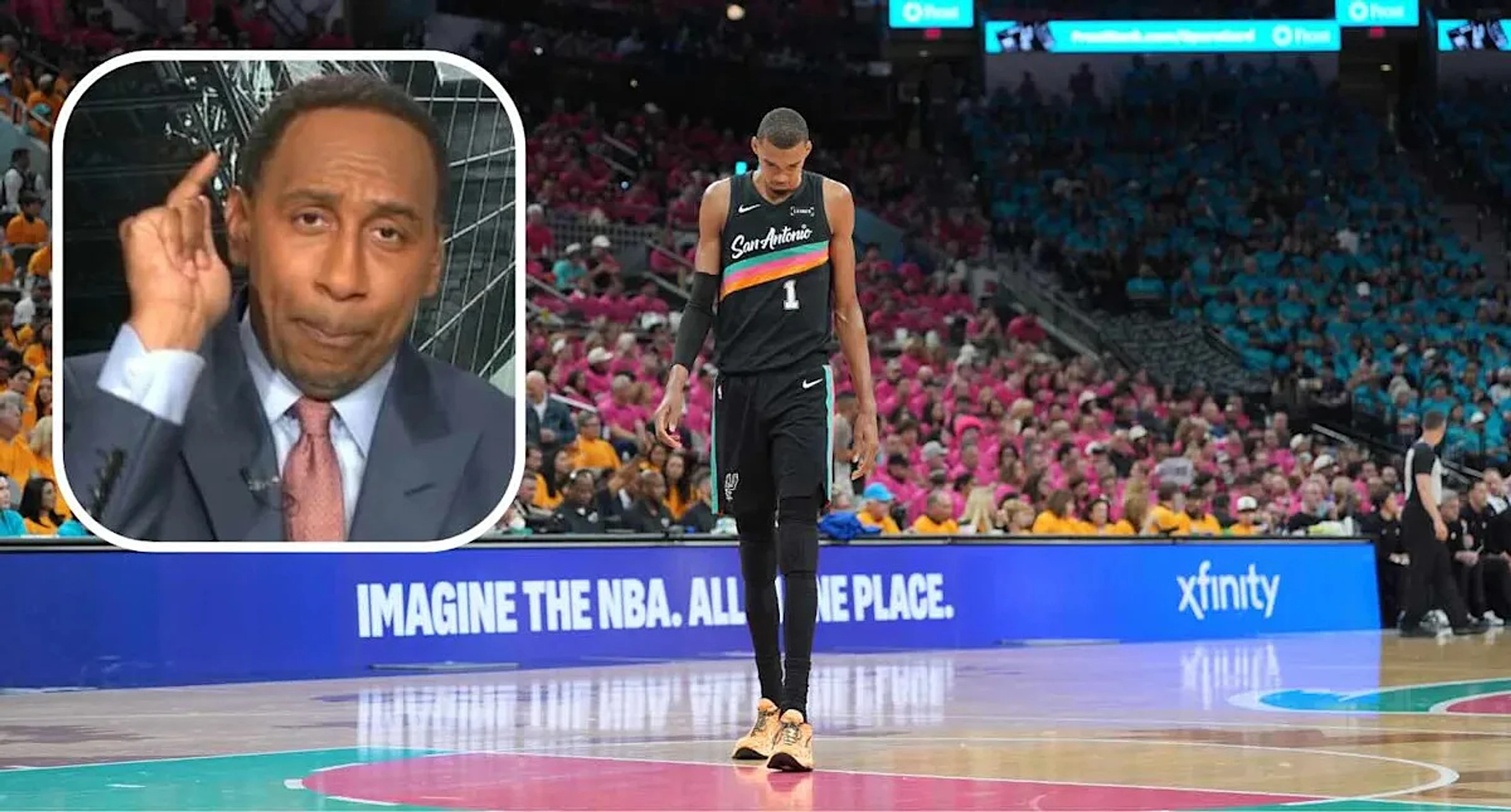 Stephen A. Smith assumes Timberwolves want Victor Wembanyama on court ‘because he’s skinny’
