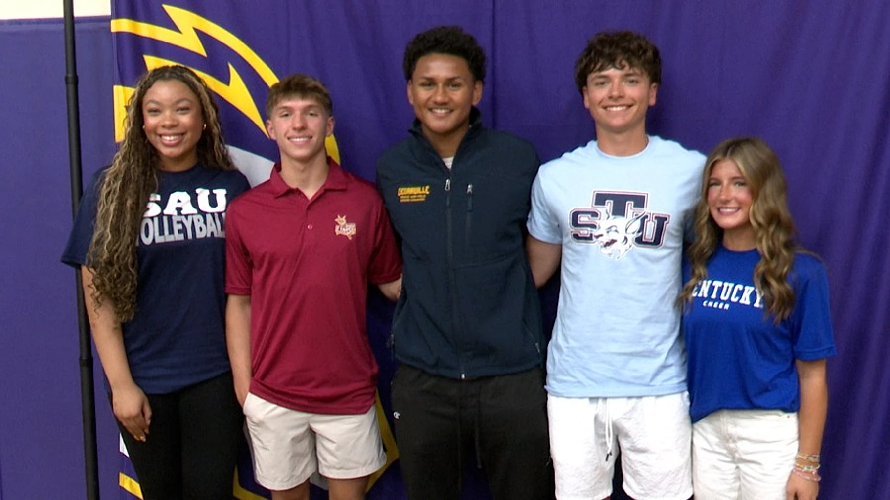 Five Peoria Christian seniors honored at sports signing ceremony Tuesday