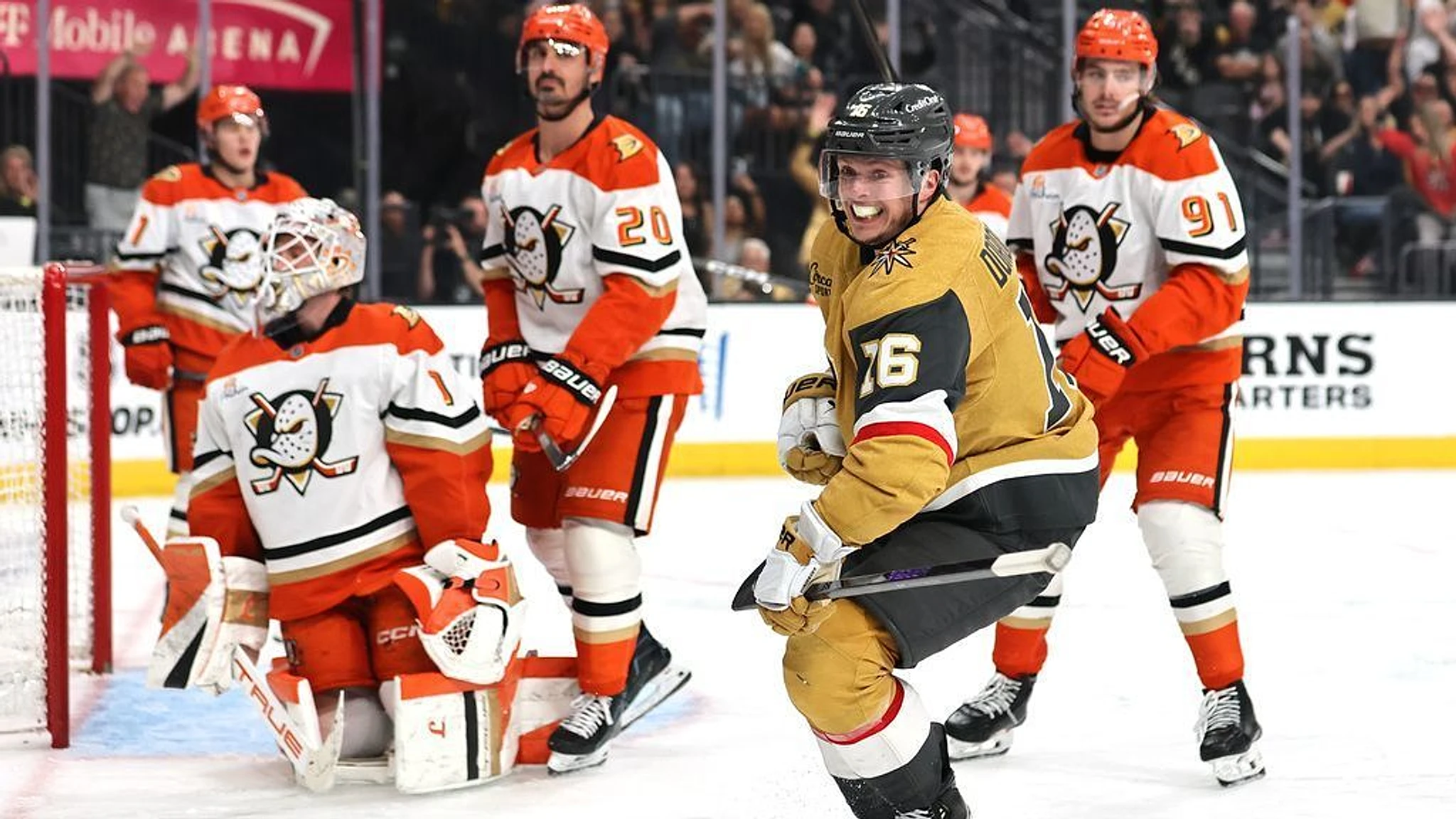 Dorofeyev's OT goal has Knights on brink of WCF