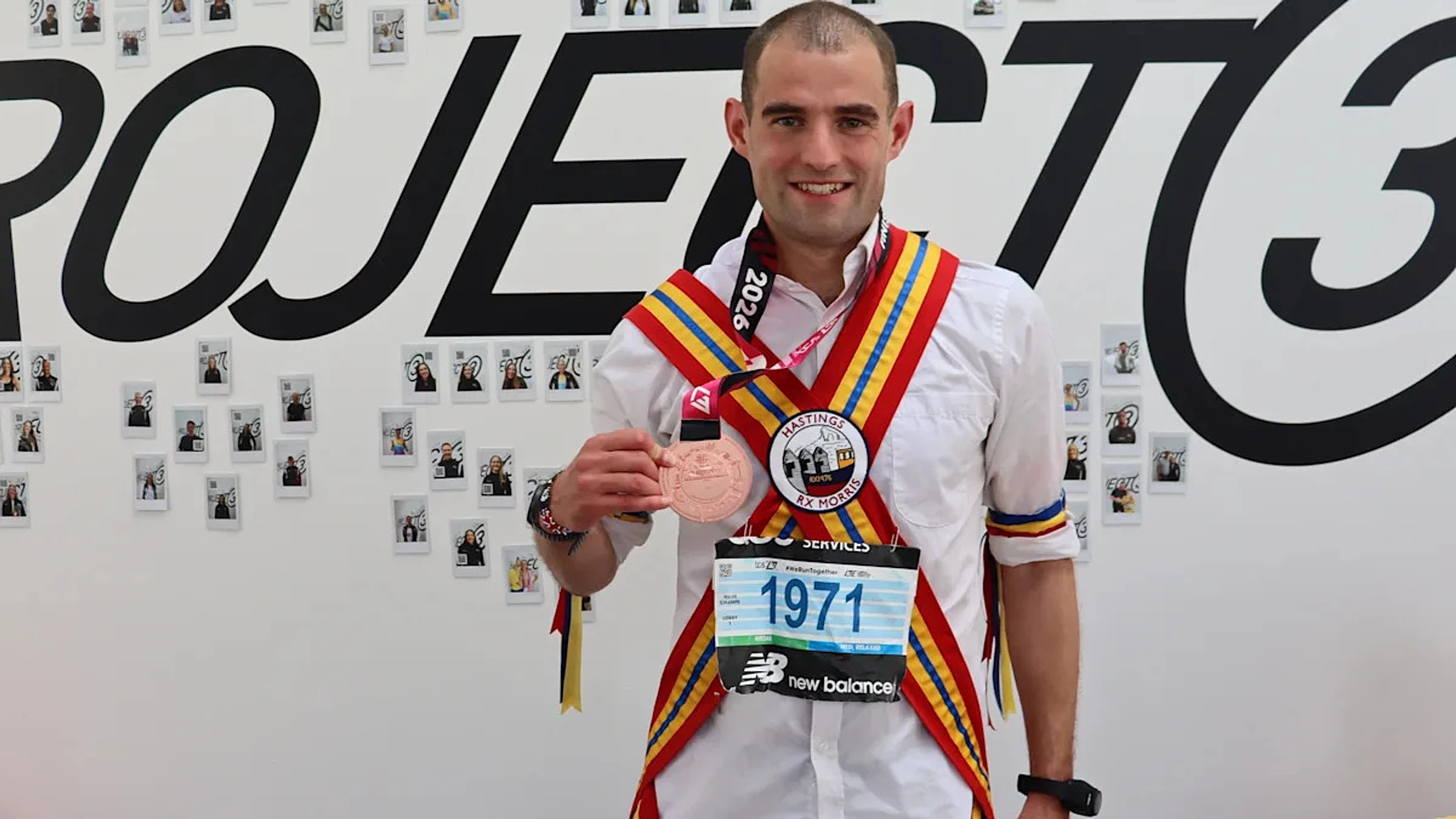 Morris dancing dad wins marathon world record