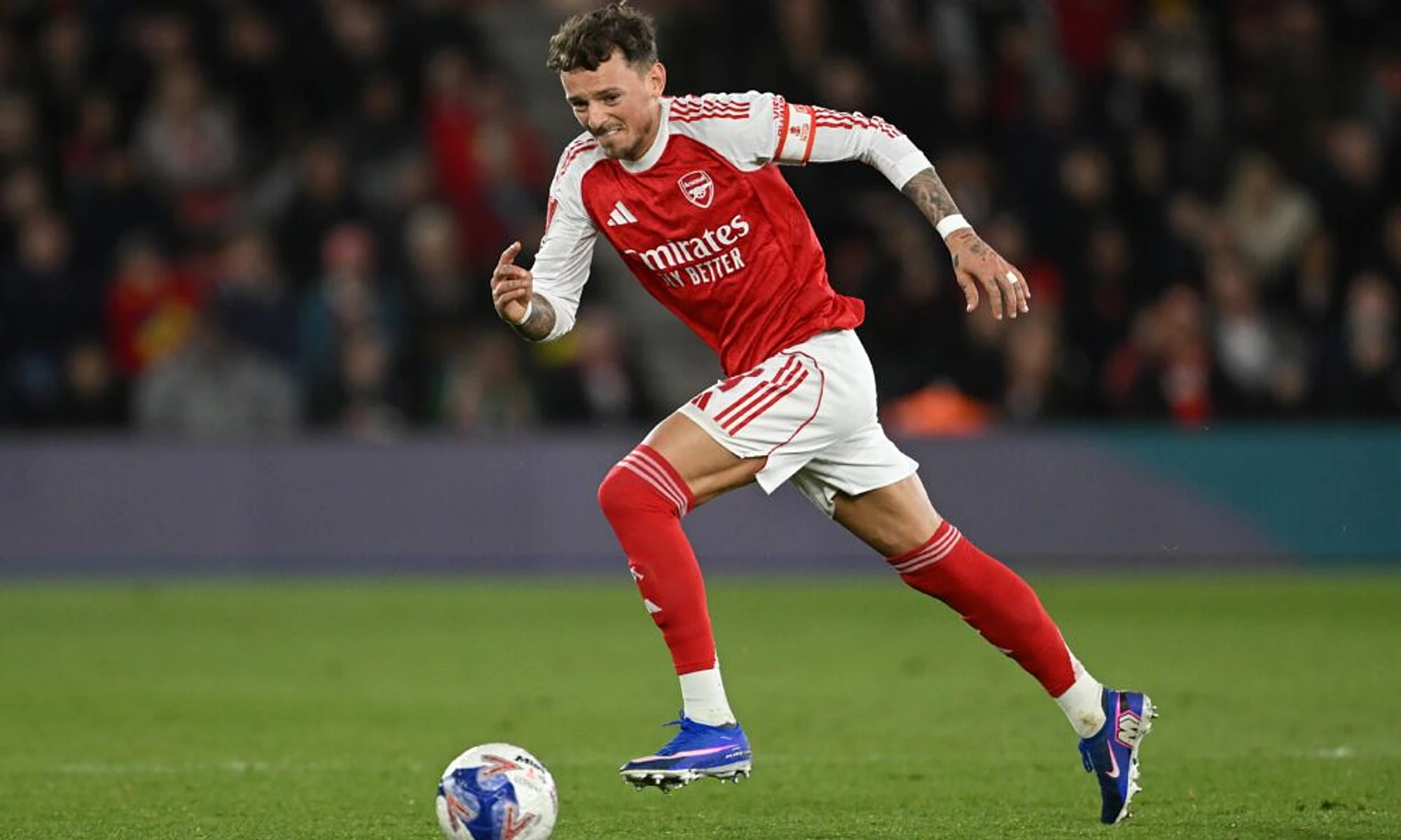 Arsenal star Ben White will not require surgery on his injured knee