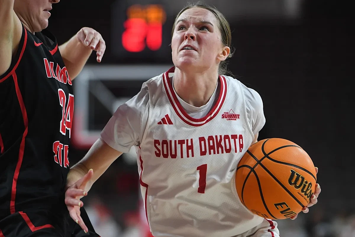 Who did South Dakota women's basketball pick up in the transfer portal?