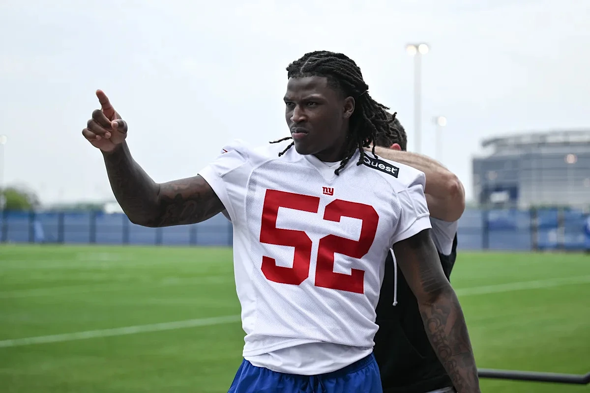 Brian Burns 'real glad' New York Giants drafted Arvell Reese
