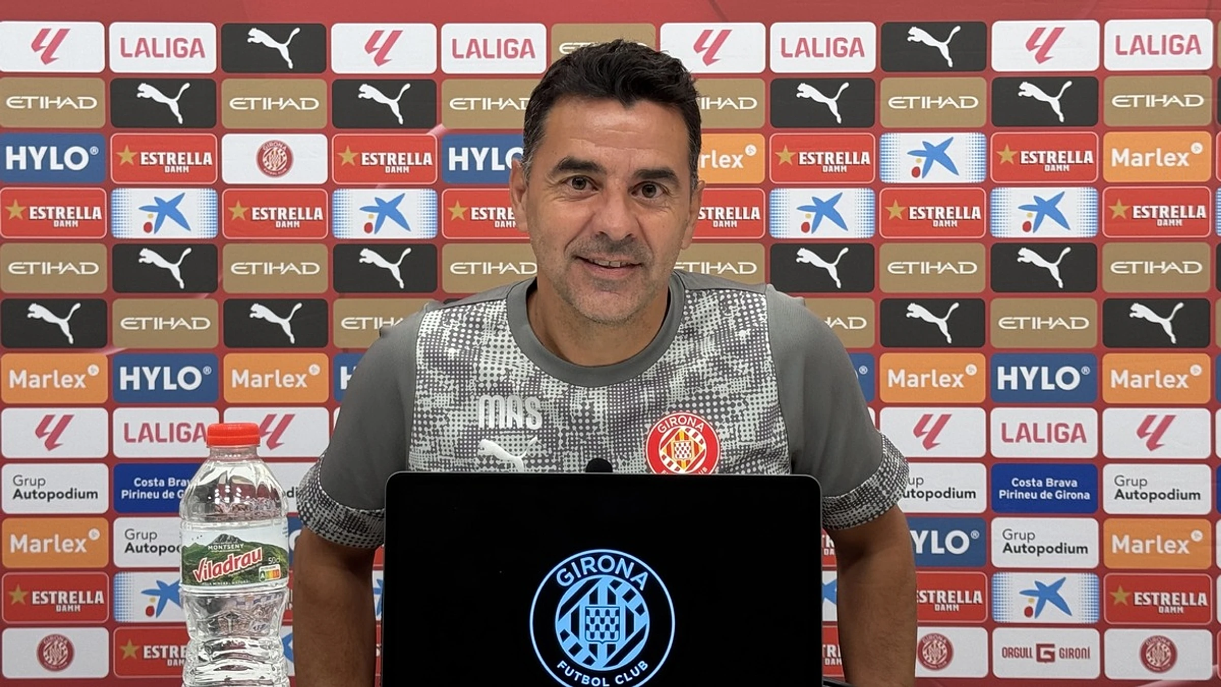 "Tomorrow's match is one of the most important in Girona's history."