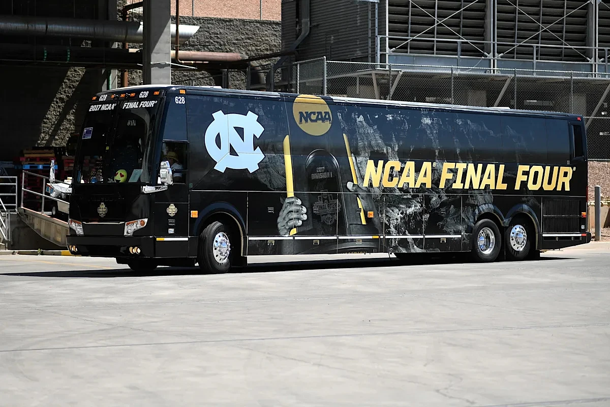 How far would you travel to see the Tar Heels play?