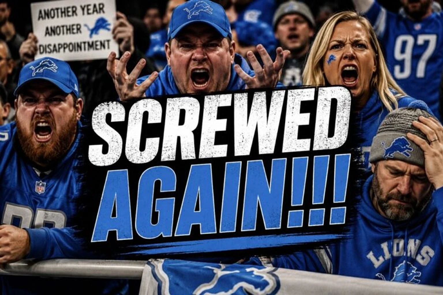 Detroit Lions Season Ticket Holders Get Screwed With Latest Schedule Announcement
