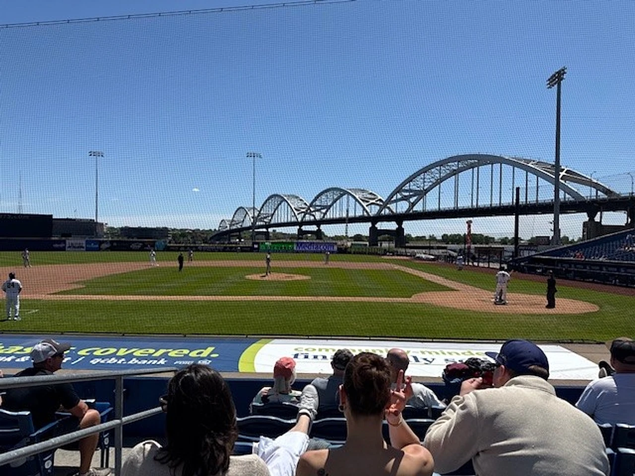 My trip to visit the Quad Cities River Bandits