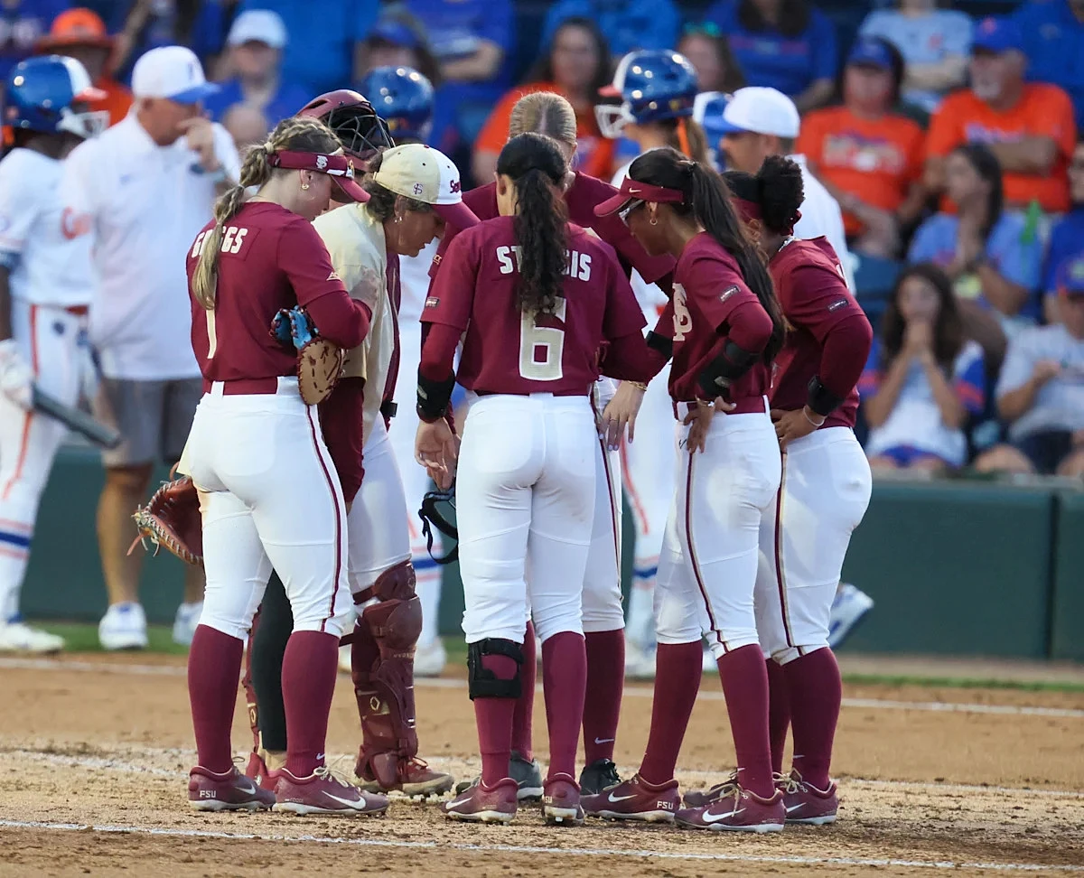How has FSU softball performed in the last five NCAA Tournaments?