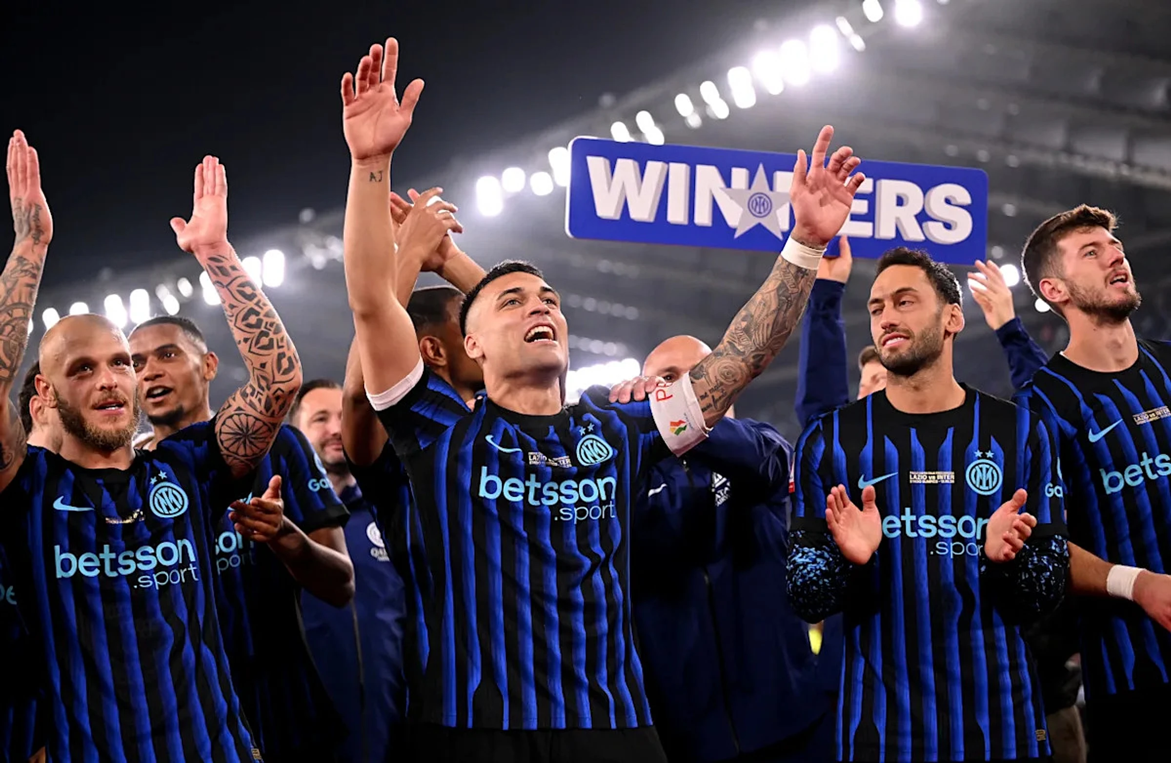 Inter joy for Lautaro Martinez, but Dumfries jokes captain was ‘angry with me’
