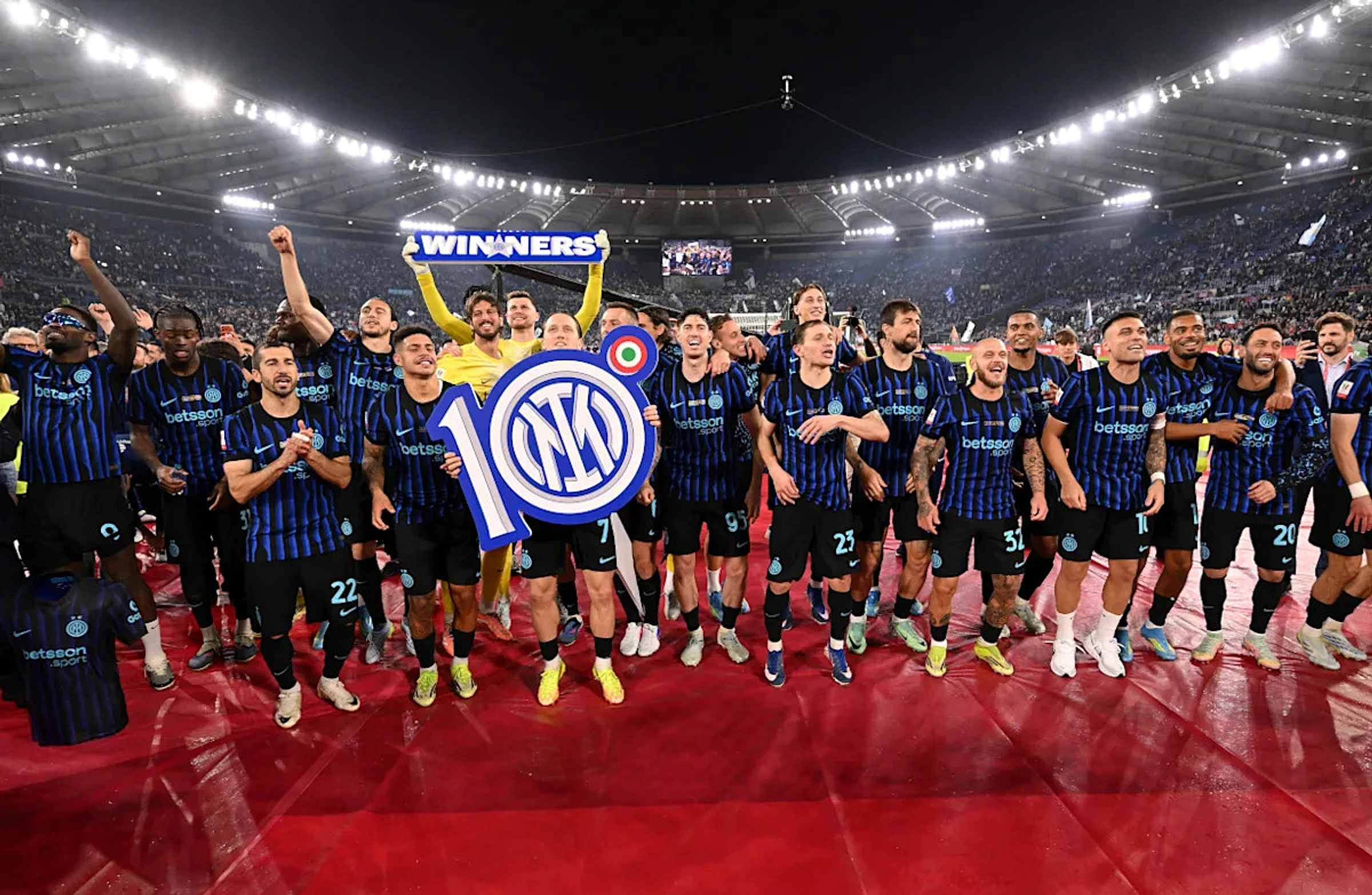 Video: Inter lift the Coppa Italia as they complete domestic double
