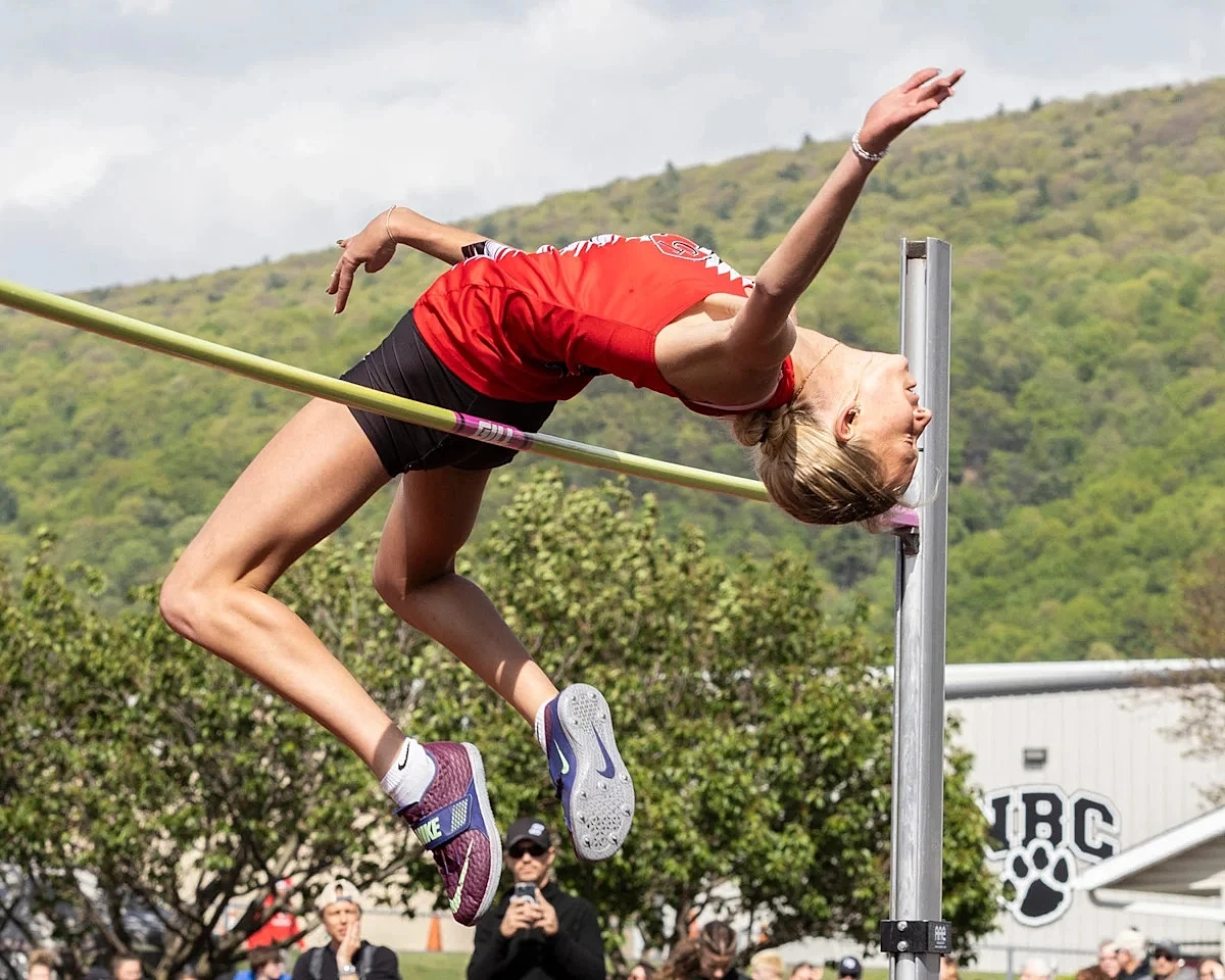Baylee Sleek 3-peats as District 5 Class 2A high jump champion