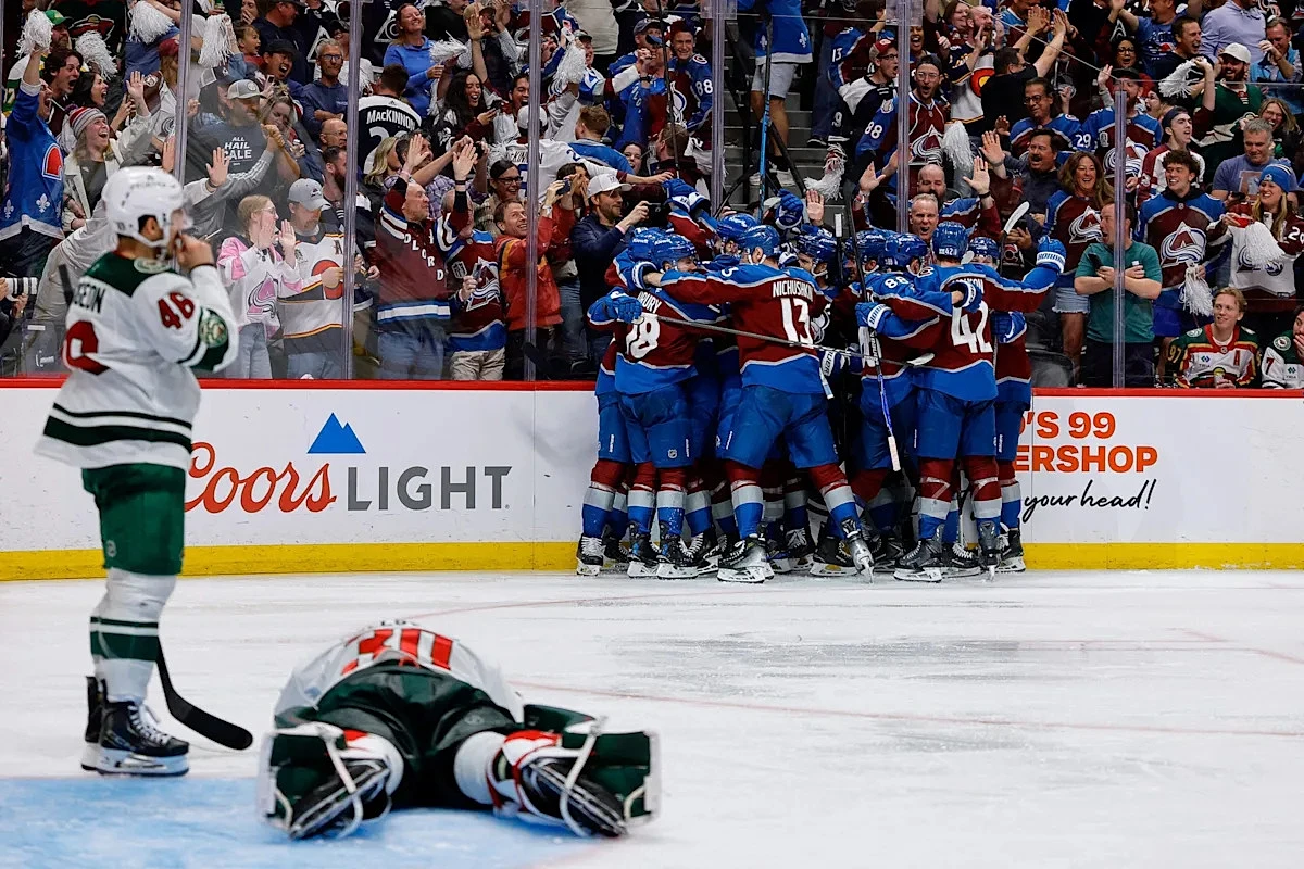 Postgame: Avalanche Complete Comeback in OT, Eliminate Wild in 5 Games