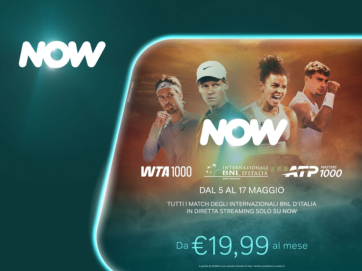 š¾ Top-class tennis is here! All the Italian Open on NOW š„