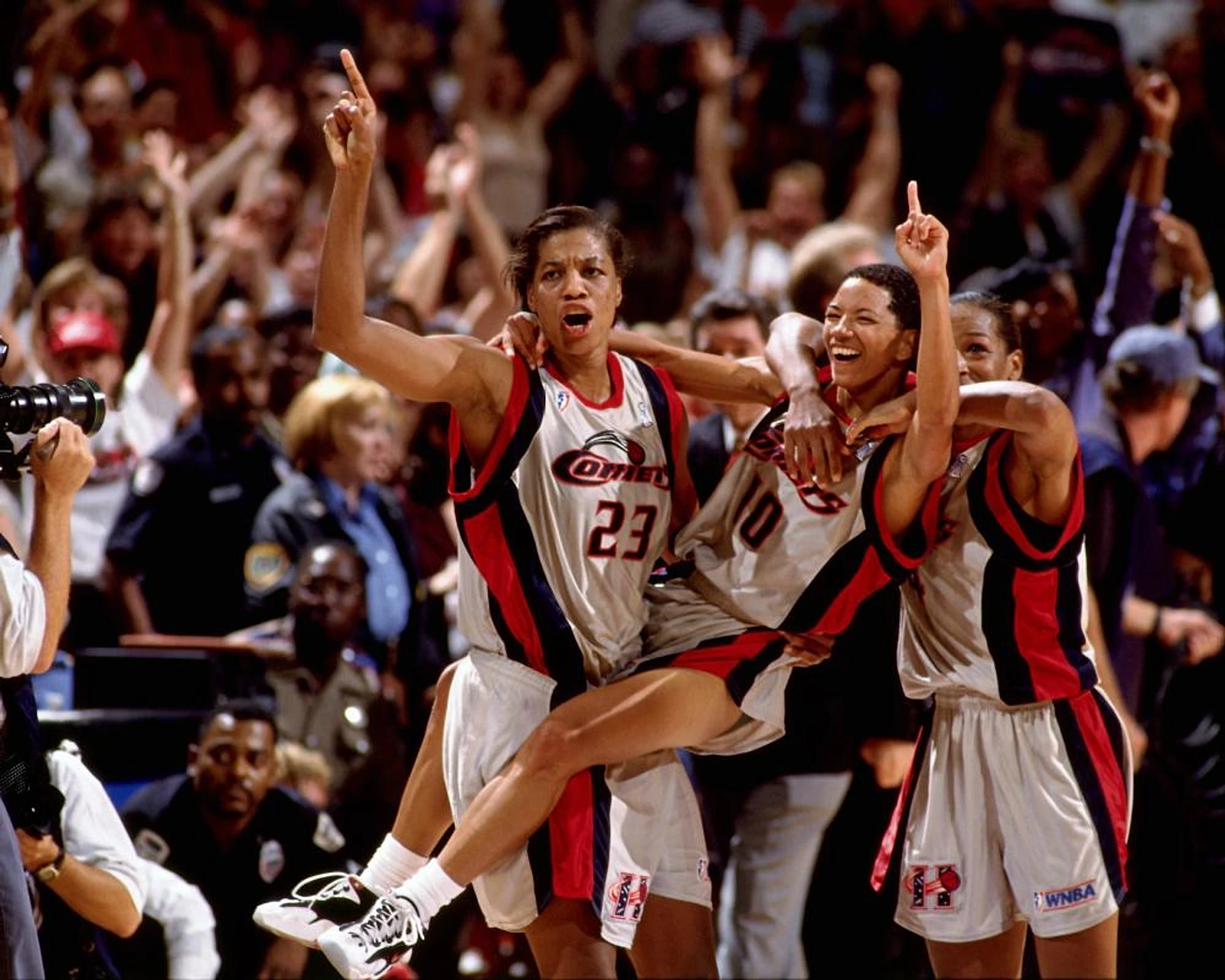 ‘Baby, that city was electric!’: when the Houston Comets ruled the WNBA
