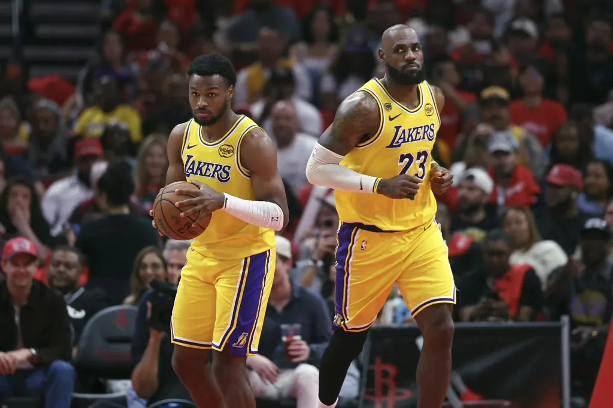 Bronny James is right about his dad LeBron James amid uncertainty