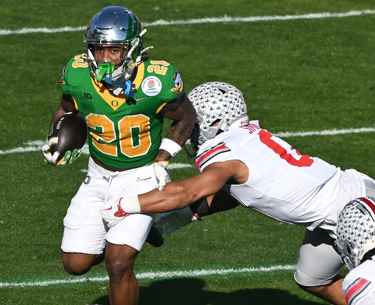 Former Duck Jordan James named breakout candidate for 49ers in 2026