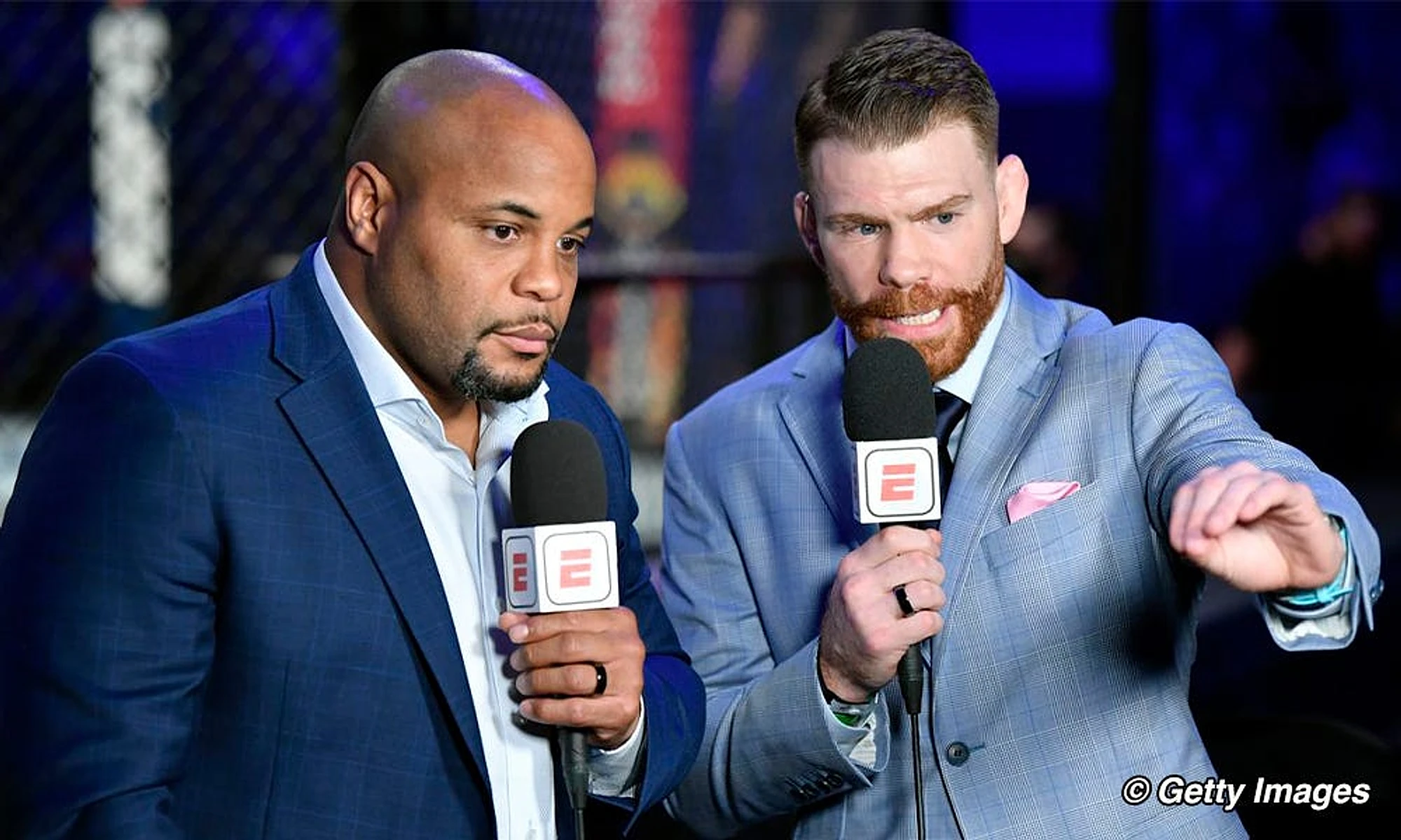 UFC Fight Night 276 broadcast team set: Daniel Cormier, Paul Felder on call