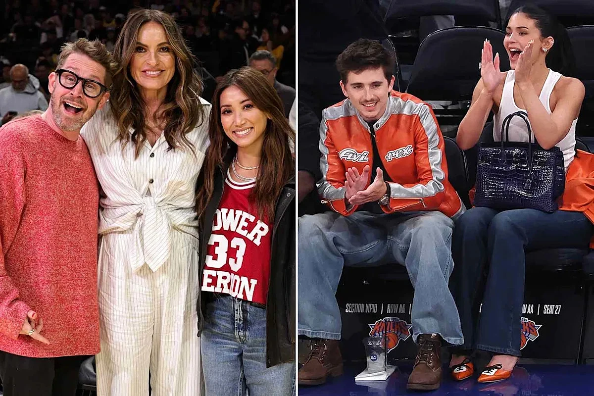 See 22 Photos of Celebrities Having Fun at the NBA Playoffs