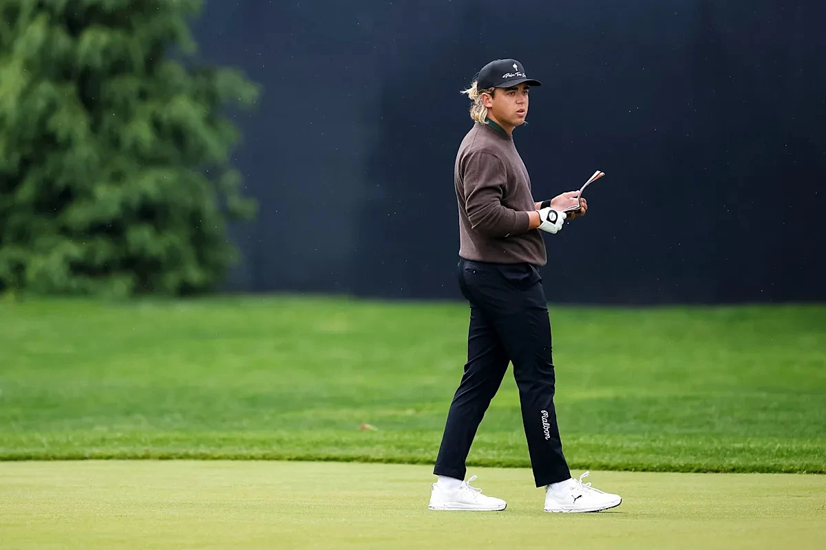 Garrick Higgo was Penalized for Being Late for His Tee Time at the PGA Championship