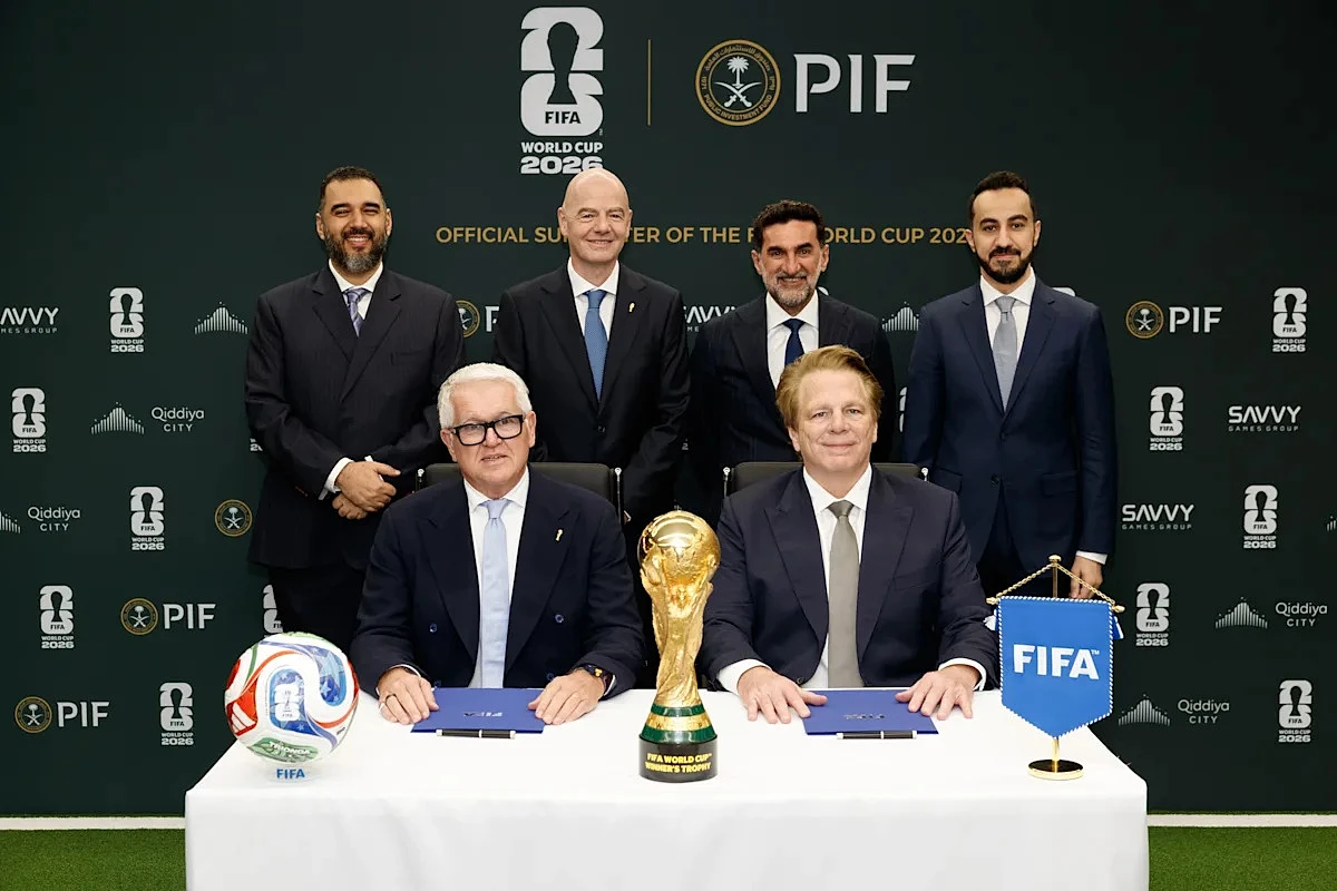 Saudi investment fund seals FIFA deal as official World Cup 2026 supporter