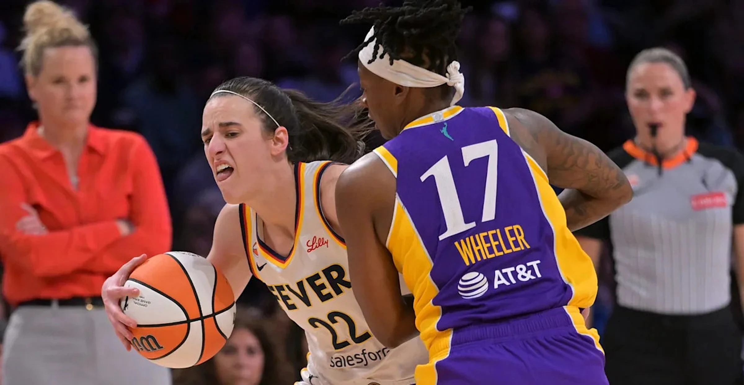 ‘I deeply hate her brand of basketball’: Cameras catch Caitlin Clark shoving opposing player